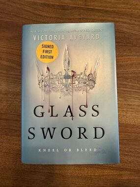 Glass Sword by Victoria Aveyard - First edition, signed